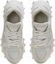 Balmain B-East trainers in leer suède en mesh White Heren - Thumbnail 4