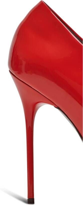 Balmain Clara lakleren pumps Red Dames