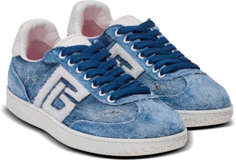 Balmain Denim Swan trainers Blue Dames