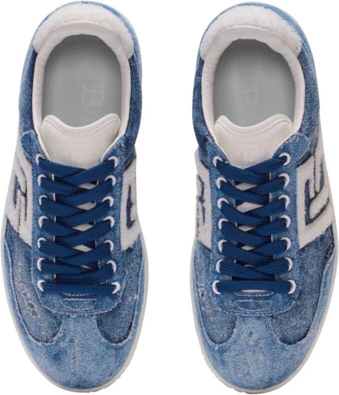 Balmain Denim Swan trainers Blue Heren