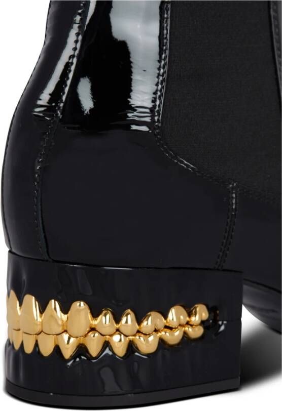 Balmain Eden lakleren Chelsea laarzen Black Heren