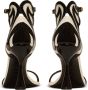 Balmain Eden sandalen in tweekleurig leer Black Dames - Thumbnail 5