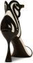 Balmain Eden sandalen in tweekleurig leer Black Dames - Thumbnail 10