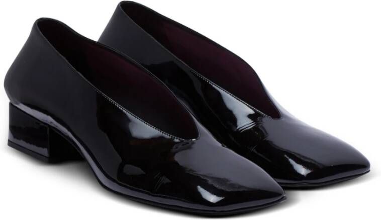 Balmain Edna Patent Leren Ballet Flats Black Dames