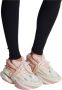 Balmain Eenhoorn lage trainers in neopreen en kalfsleer Beige Dames - Thumbnail 2