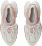 Balmain Eenhoorn lage trainers in neopreen en kalfsleer Beige Dames - Thumbnail 5