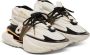 Balmain Eenhoorn Lage trainers in neopreen en kalfsleer White Dames - Thumbnail 9