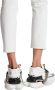 Balmain Eenhoorn Lage trainers in neopreen en kalfsleer White Dames - Thumbnail 15