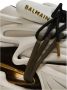 Balmain Eenhoorn Lage trainers in neopreen en kalfsleer White Dames - Thumbnail 16