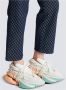 Balmain Eenhoorn trainers van neopreen en leer Meerkleurig Dames - Thumbnail 7