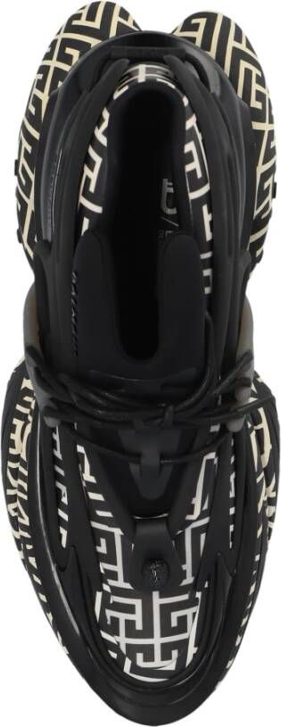 Balmain Eenhoornsneakers Black Heren