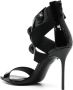 Balmain Elegante Zwarte Lakleren Hoge Hakken Black Dames - Thumbnail 3