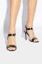 Balmain Gehakte Eva-sandalen in kalfsleer Black Dames - Thumbnail 9