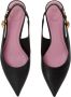 Balmain Eva kitten slingbacks in kalfsleer Black Dames - Thumbnail 10