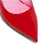 Balmain Eva kitten slingbacks in lakleer Red Dames - Thumbnail 7