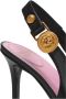 Balmain Eva slingbacks in kalfsleer Black Dames - Thumbnail 10