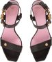 Balmain Gehakte Eva-sandalen in kalfsleer Black Dames - Thumbnail 5