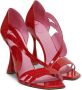 Balmain Hakken Eden sandalen in lakleer Red Dames - Thumbnail 4