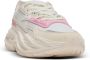 Balmain Hardloop-Roe leer en nylon trainers White Dames - Thumbnail 17