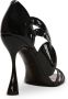 Balmain Heeled Eden sandalen in lakleer Black Dames - Thumbnail 9