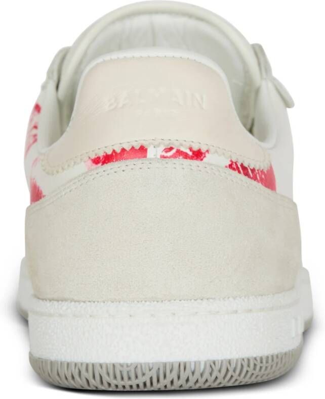 Balmain Kalfsleren Zwaan trainers White Heren