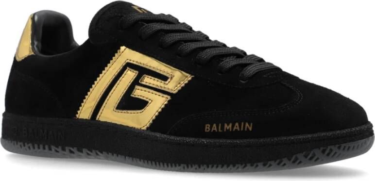 Balmain Lage Top Lace sportschoenen Black Dames