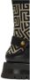 Balmain Leger lederen enkellaarzen Black Dames - Thumbnail 10