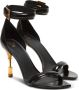 Balmain Moneta lakleren sandalen Black Dames - Thumbnail 3