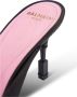 Balmain Moneta Satin Mules Black Dames - Thumbnail 6