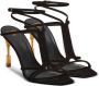 Balmain Moneta suède sandalen Black Dames - Thumbnail 2