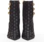 Balmain Pre-owned Leather boots Black Dames - Thumbnail 3