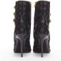 Balmain Pre-owned Leather boots Black Dames - Thumbnail 5