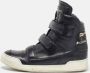 Balmain Pre-owned Leather sneakers Black Heren - Thumbnail 2