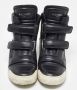 Balmain Pre-owned Leather sneakers Black Heren - Thumbnail 3