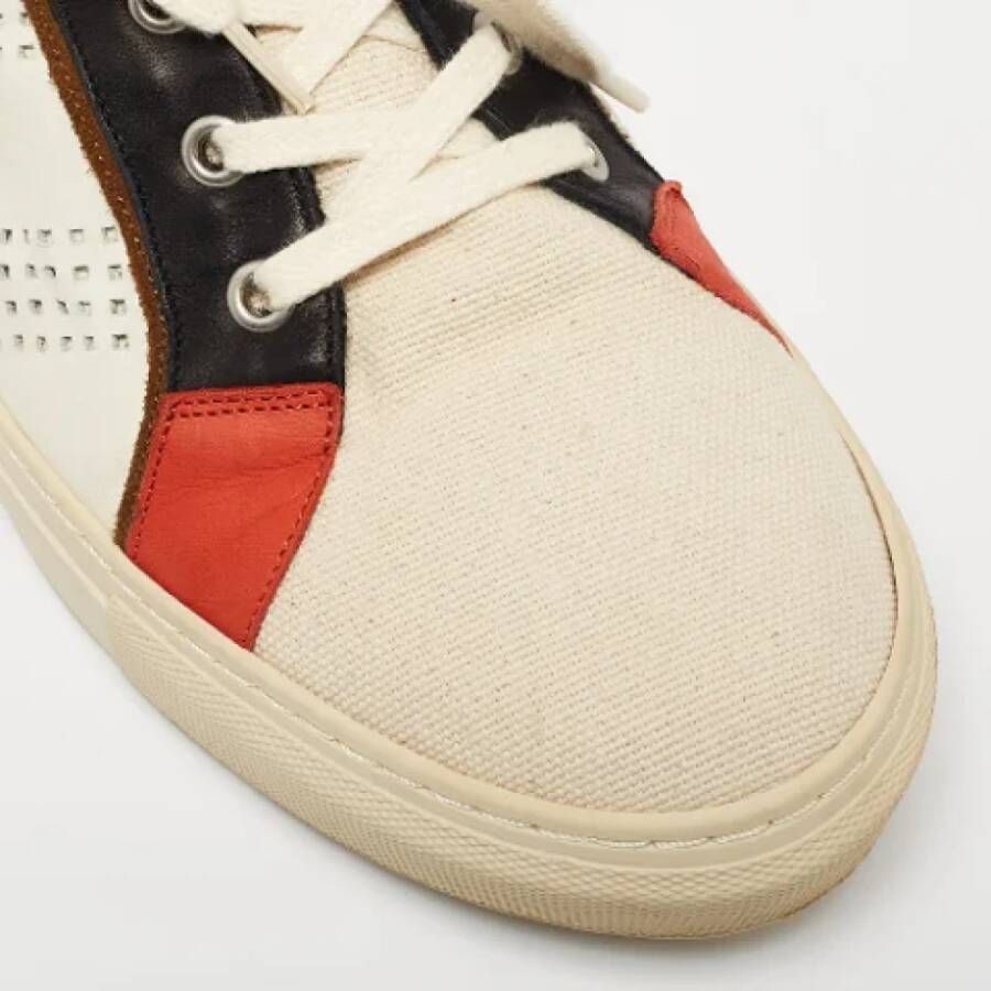 Balmain Pre-owned Leather sneakers Multicolor Dames