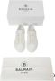 Balmain Pre-owned Leather sneakers White Dames - Thumbnail 6