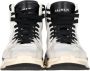 Balmain Pre-owned Leather sneakers White Heren - Thumbnail 3