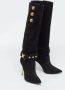 Balmain Pre-owned Suede boots Black Dames - Thumbnail 3