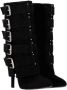 Balmain Pre-owned Suede boots Black Dames - Thumbnail 4