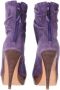 Balmain Pre-owned Suede boots Purple Dames - Thumbnail 4