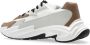 Balmain Run-Row leren en nylon sneakers White Heren - Thumbnail 17