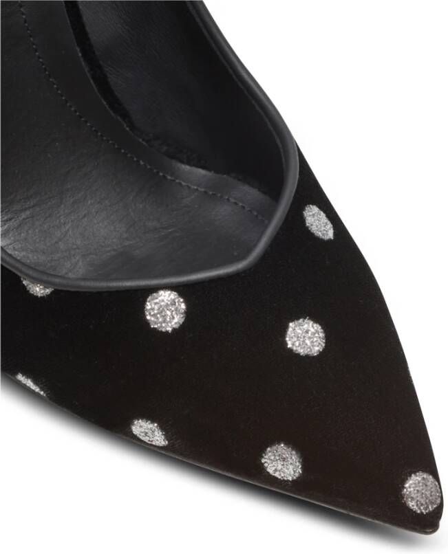 Balmain Ruby High Heels met Polka Dots Black Dames