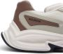 Balmain Run-Row leren en nylon sneakers White Heren - Thumbnail 10