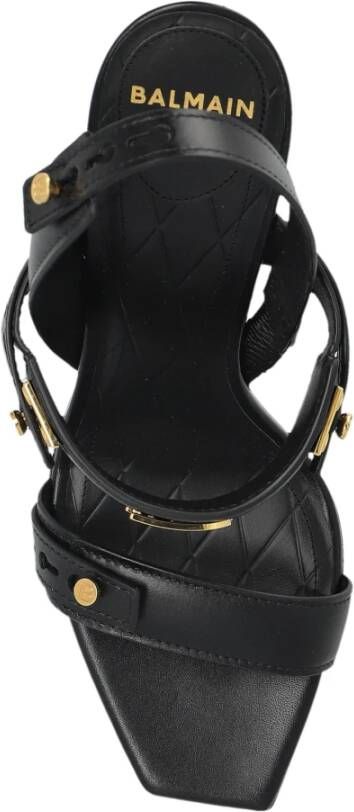 Balmain Sandaletten met hak Black Dames