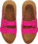 Balmain Leren muilezels van rubber en kurk Pink Dames - Thumbnail 3