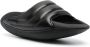 Balmain Gewatteerde Slides met Open Teen en Oversized Zool Black Heren - Thumbnail 4