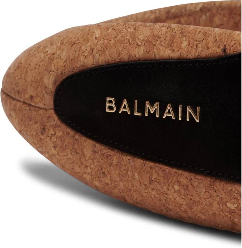 Balmain Sliders Zwart Heren