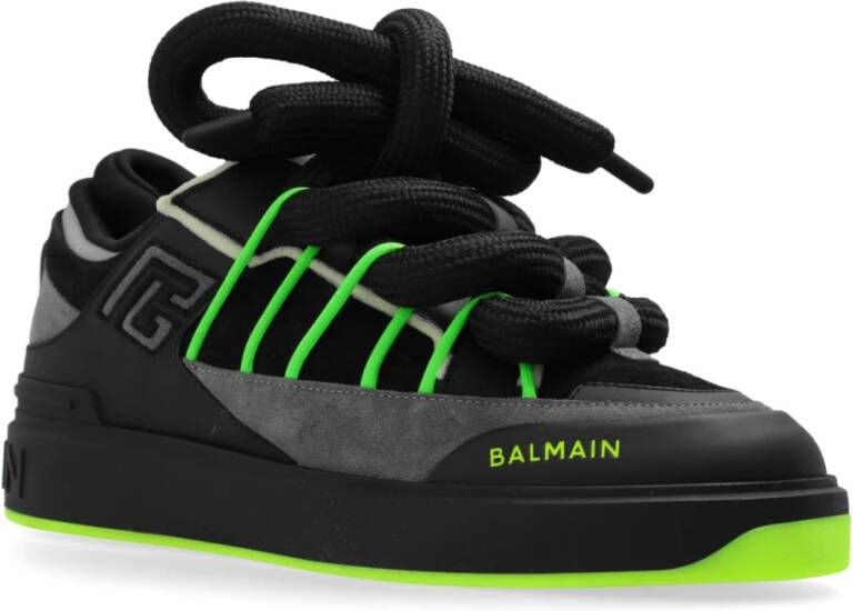 Balmain Sneakers B-Court Puffy Black Heren