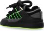 Balmain B-Court Puffy Skate trainers in kalfsleer en suède Black Heren - Thumbnail 6