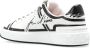 Balmain B-Court bedrukte kalfsleren trainers White Dames - Thumbnail 14